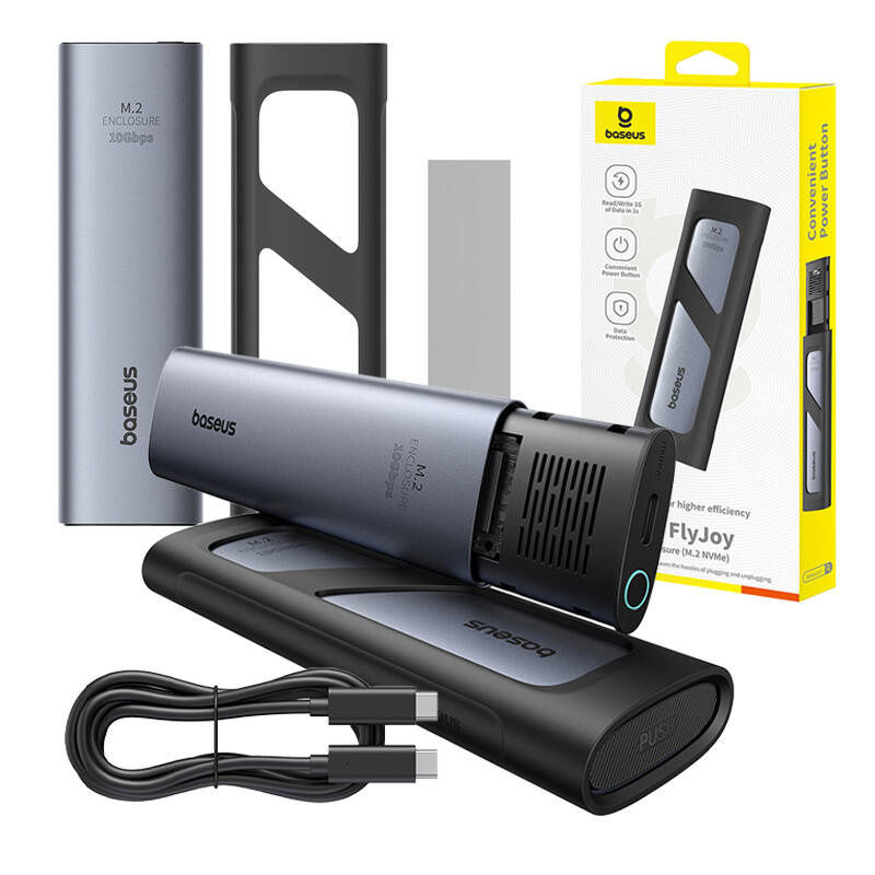 Indexkép: Carcasă SSD Baseus FlyJoy (gri)