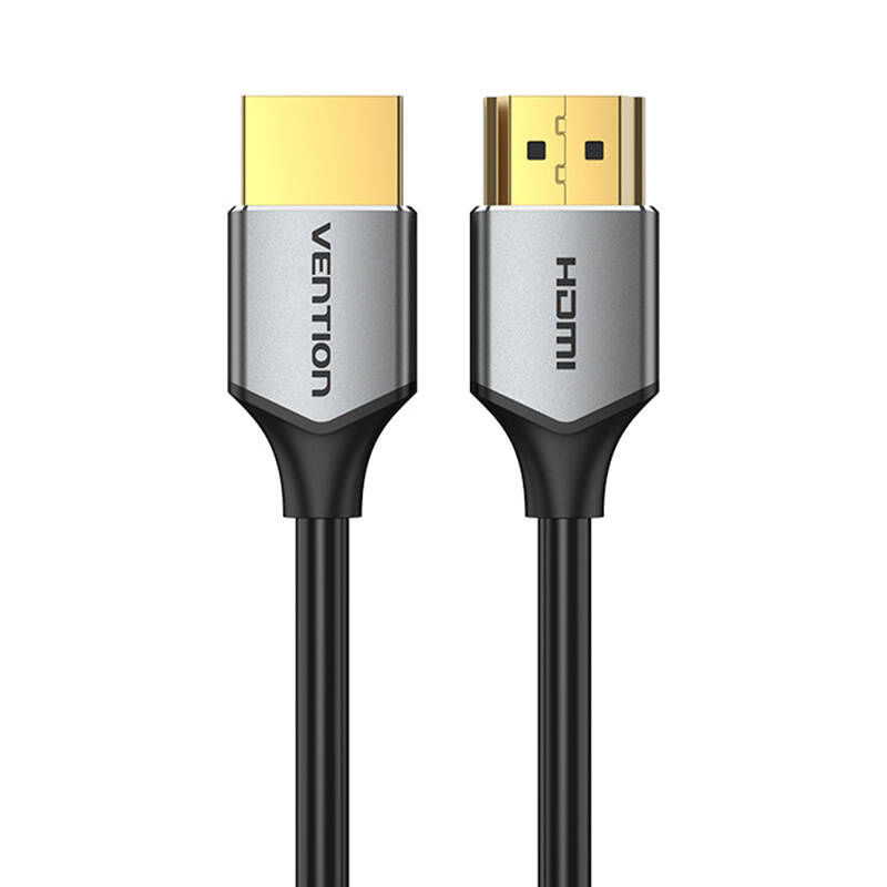 Miniatură: Cablu HDMI ultra subțire Vention ALEHD 0,5 m 4K 60Hz (gri)