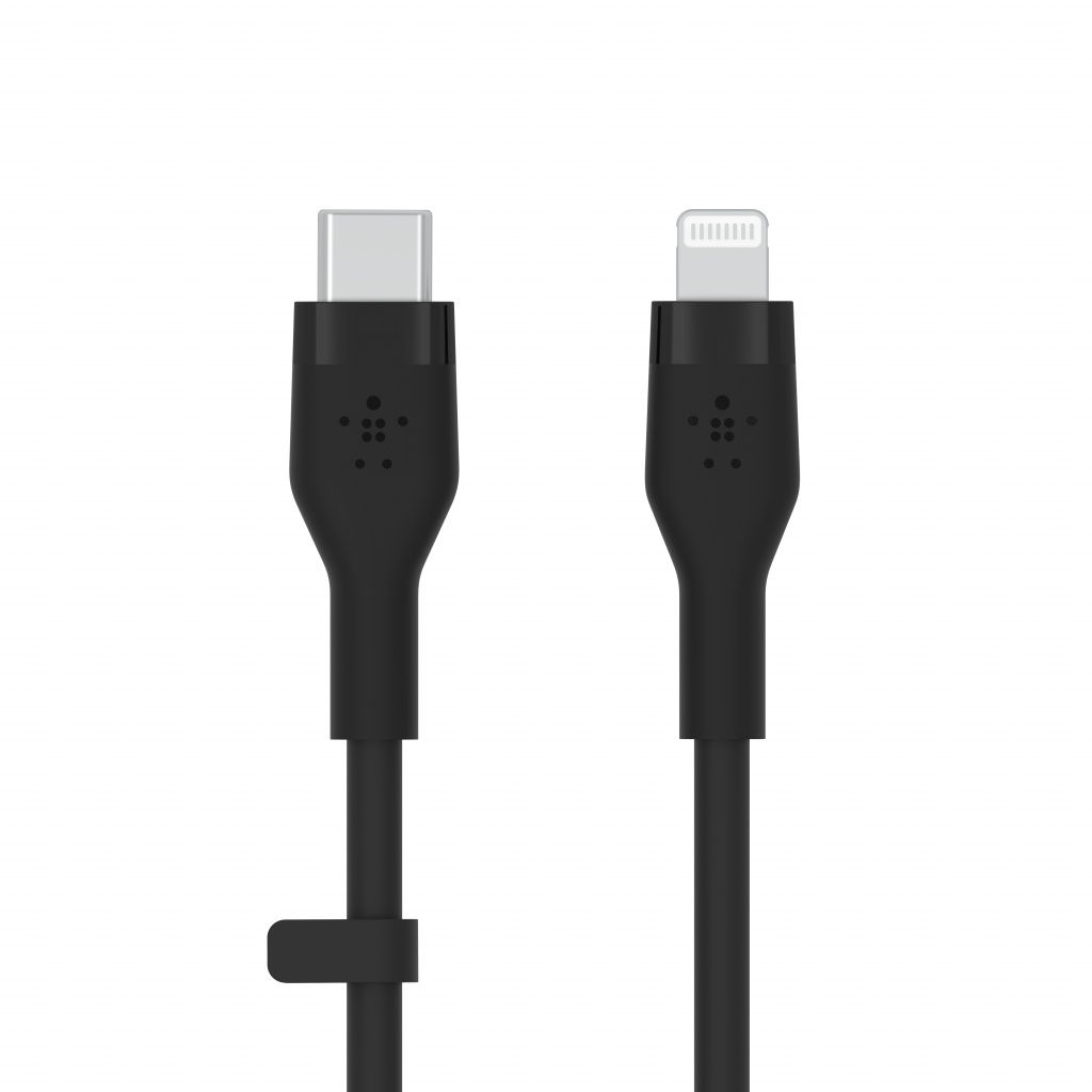 Cablu Belkin BOOST CHARGE USB-C la Lightning, 2m, Negru