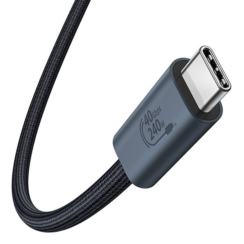 Miniatură: Încărcare rapidă USB-C Baseus Flash 240W 1m (negru)