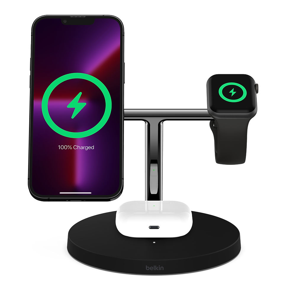 Indexkép: Stand de Încărcare 3 în 1 Belkin BOOST CHARGE PRO MagSafe