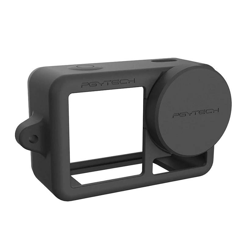Miniatură: PGYTECH capac din silicon pentru Osmo Action 3 (negru)