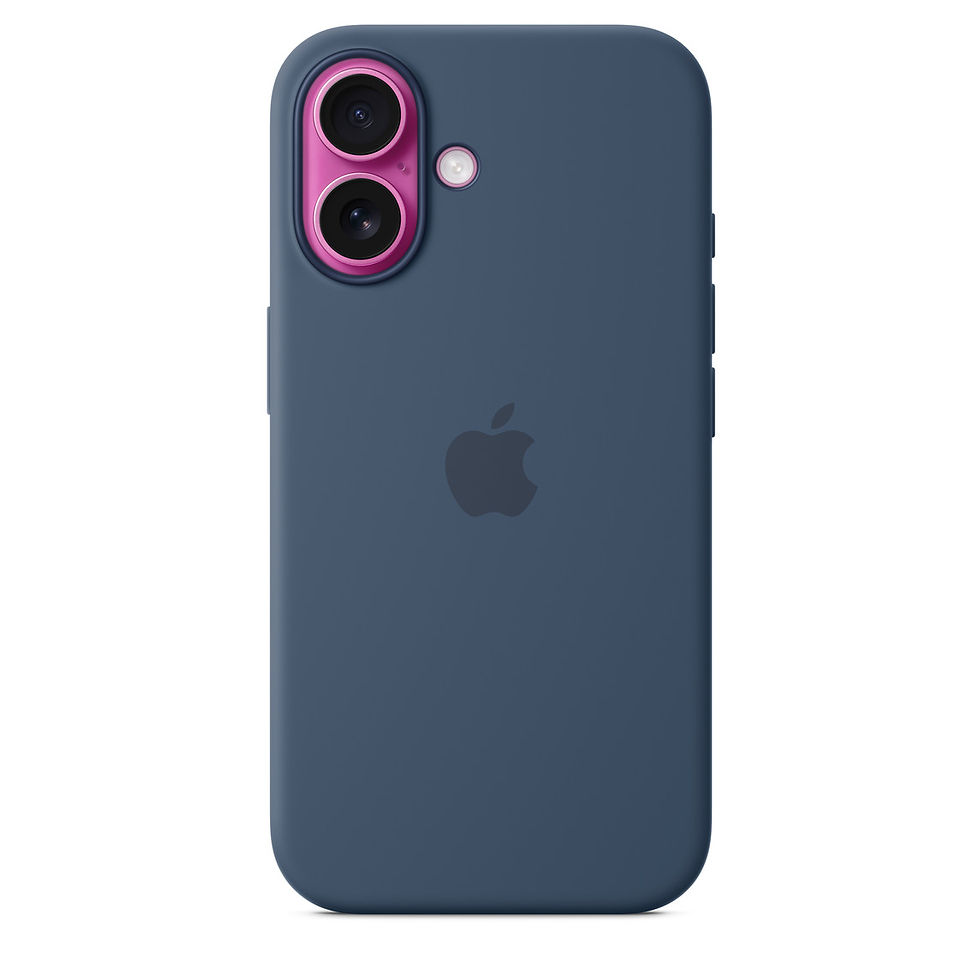 Indexkép: Carcasa Siliconică Apple iPhone 16 cu MagSafe, Denim