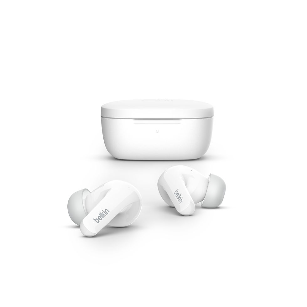 Indexkép: Căști Belkin SOUNDFORM cu Noise Cancelling - Alb