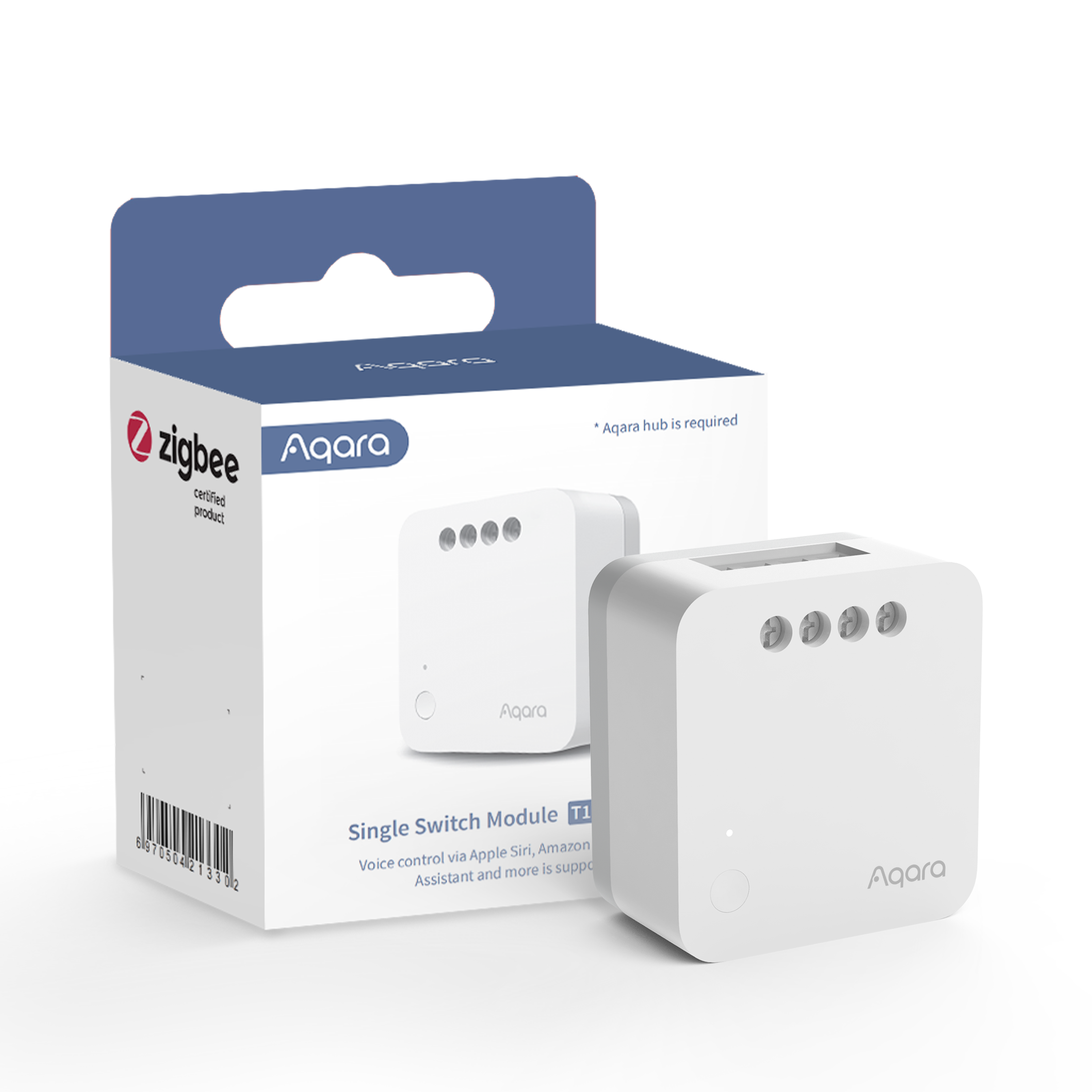 Releu Aqara T1 fara nul, SSM-U02, ZigBee, EU