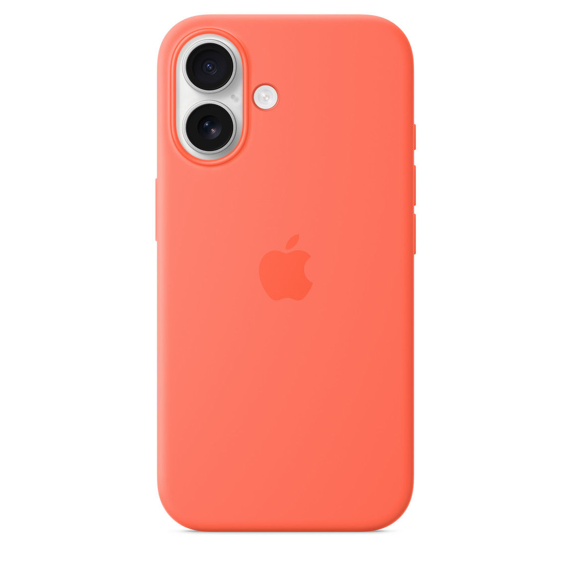 Carcasa Silicone Apple iPhone 16 MagSafe Tangerine