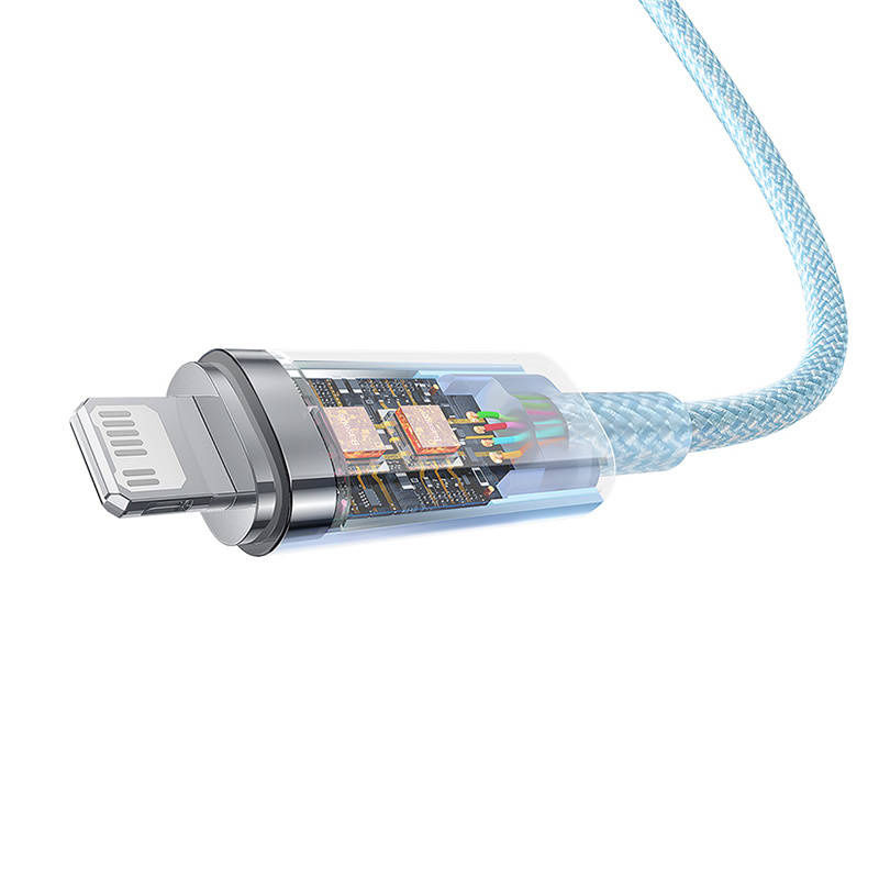 Indexkép: Baseus USB-C la Lightning Explorer Series cablu de încărcare rapidă 1m, 20W