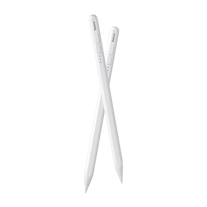 Indexkép: Stilou / pix Baseus Smooth Writing 2 cu indicator de baterie (alb)