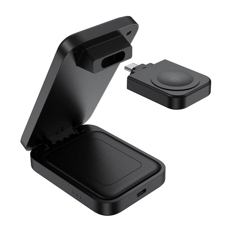 Indexkép: Încărcător magnetic 3 în 1 Choetech T611-F 15W pentru seria iPhone 12/13/14/15