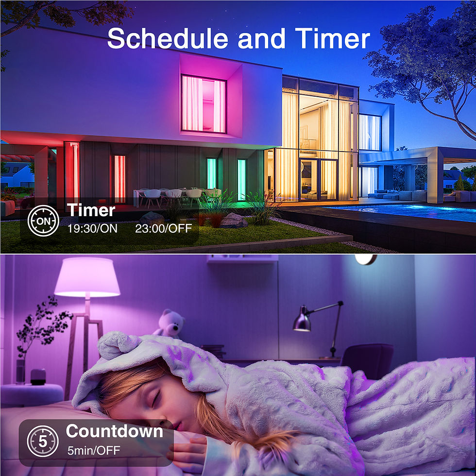 Miniatúra: Gosund WB6 – Inteligentná žiarovka, E14