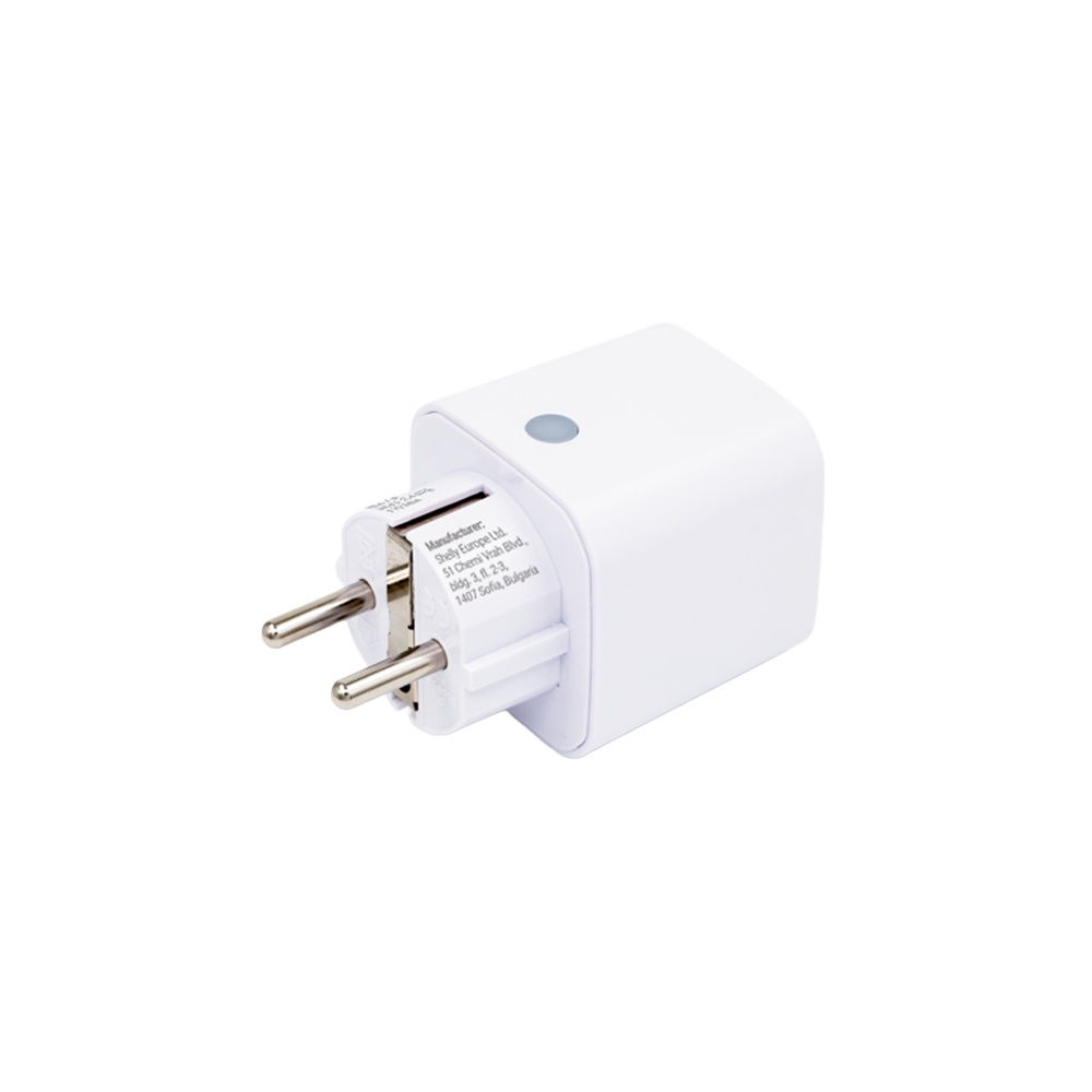 Priză inteligentă Shelly Plug M Gen3, 16A, Wi-Fi și Bluetooth