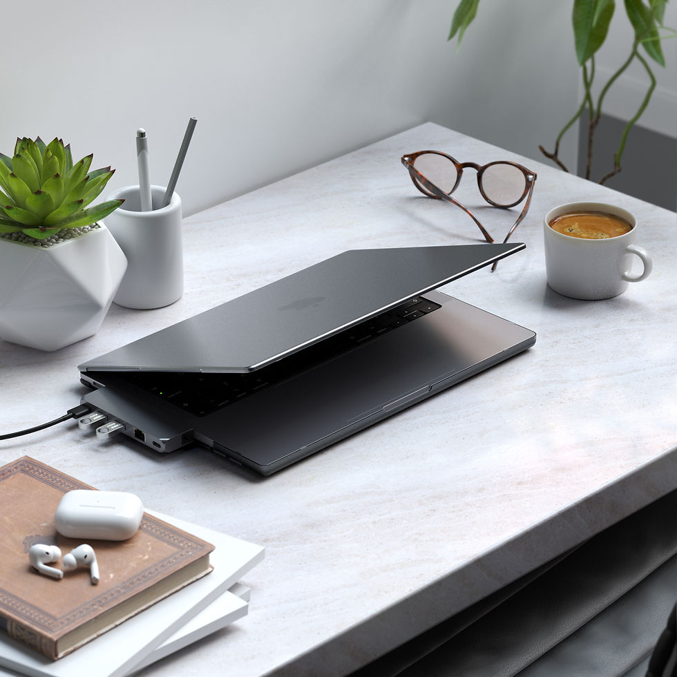 Indexkép: Carcasa Eco Hardshell pentru MacBook Pro 14 Dark