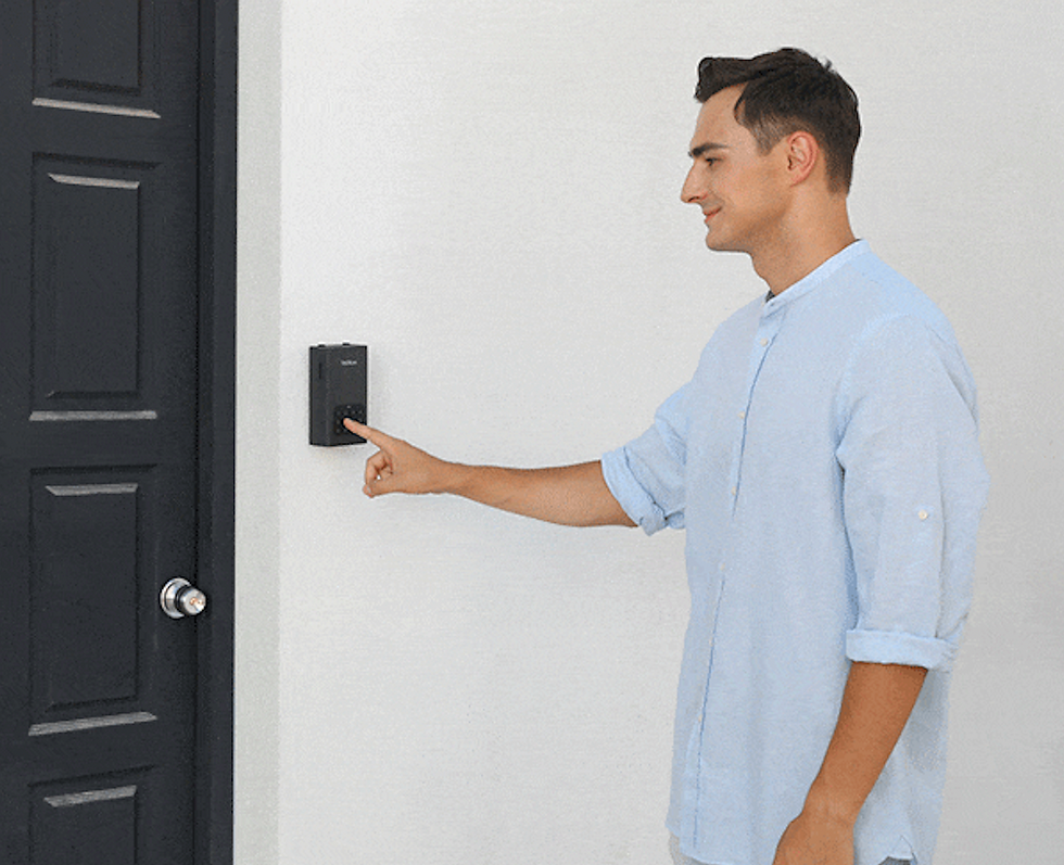 Miniatură: Caseta depozitare chei, smart, regim hotelier, Lockin Lock BOX L1, Tuya