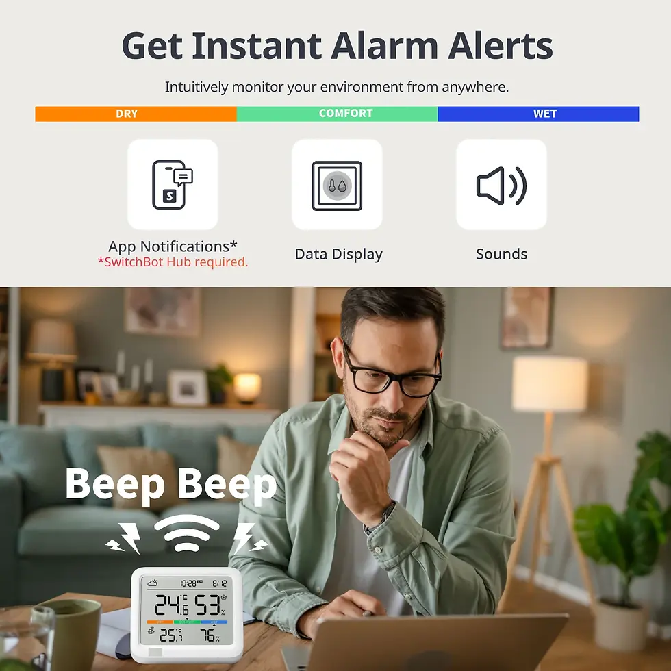 Indexkép: Termometru și higrometru SwitchBot Meter Pro