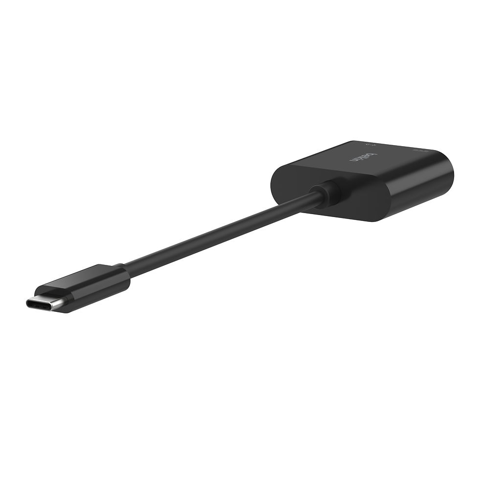 Miniatură: Adaptor USB-C la Ethernet + Încărcare 100W Belkin Connect