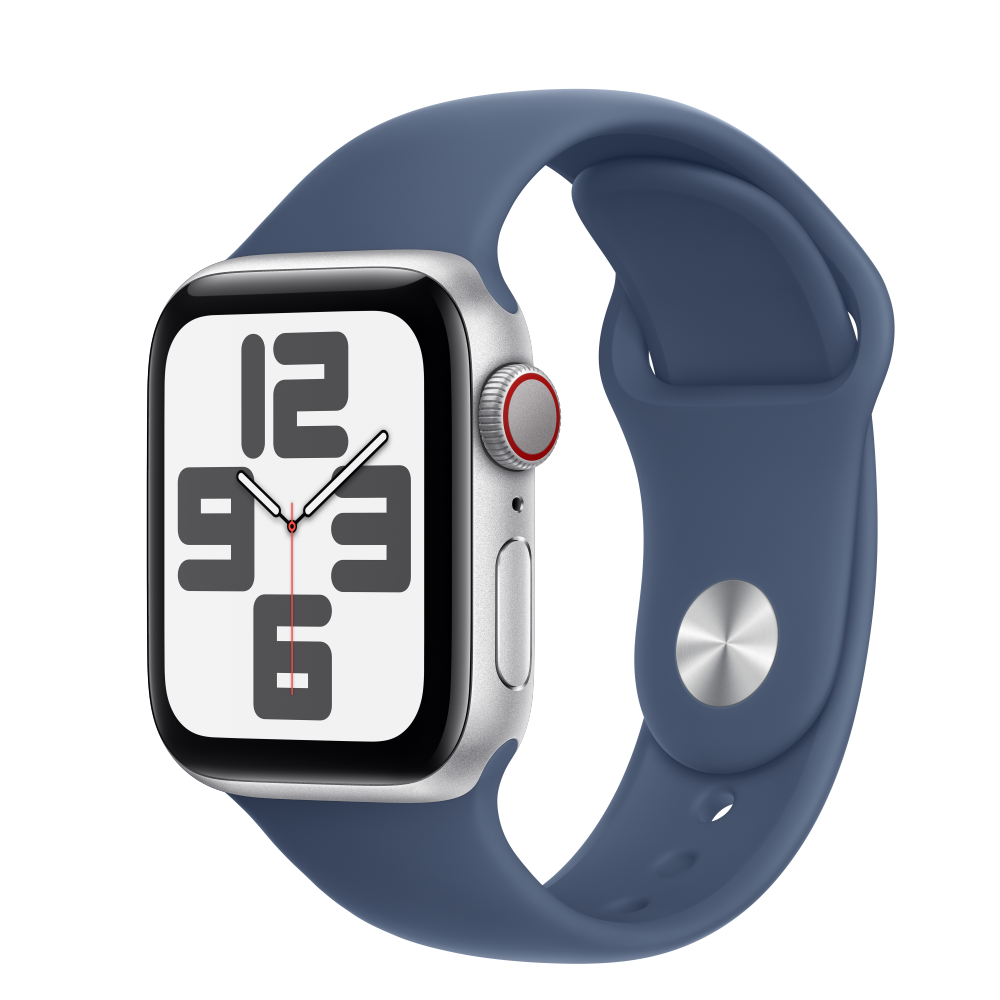 Apple Watch SE2 v3 Cellular 40mm cu Carcasă Aluminiu Argintiu