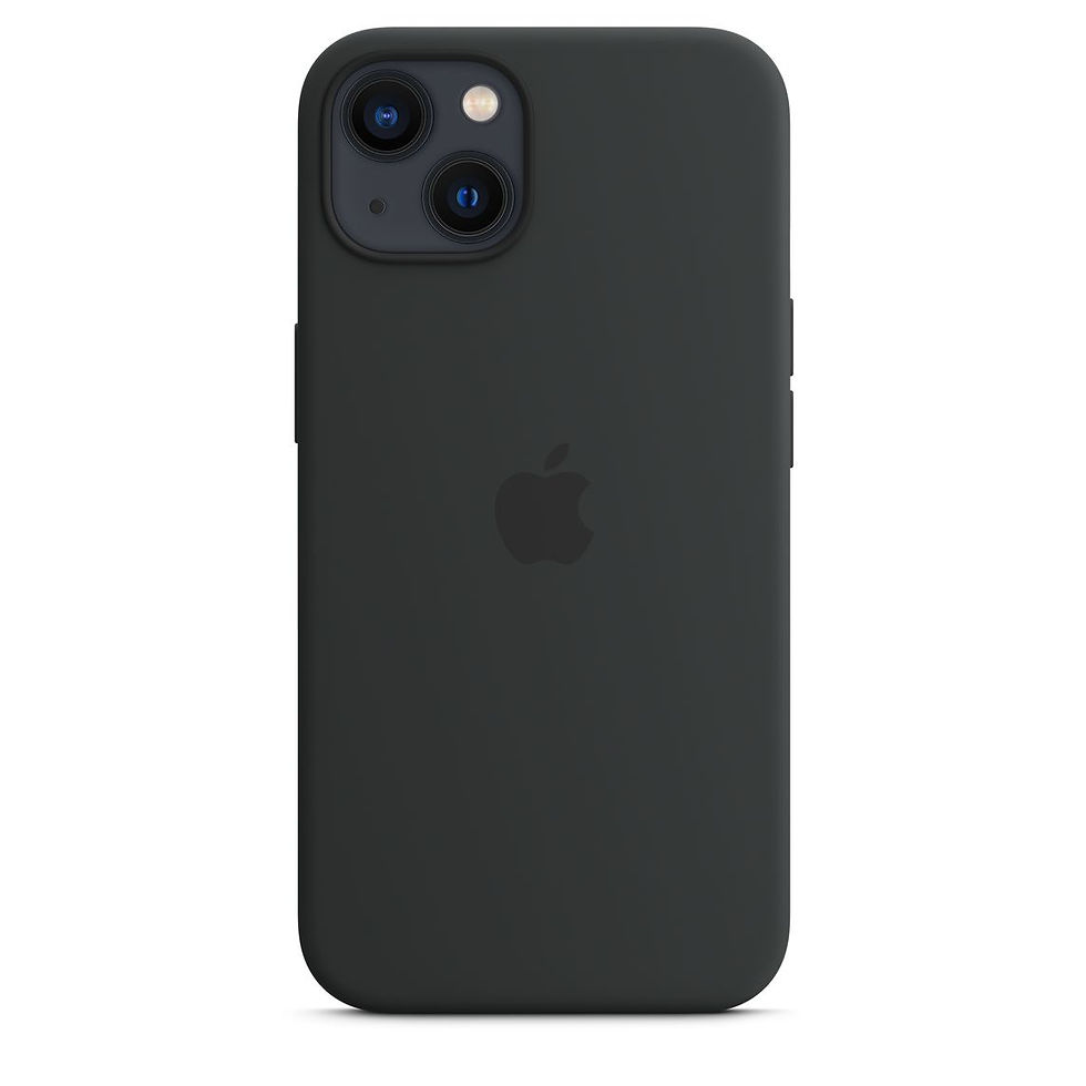 Miniatură: Husa Apple iPhone 13 din Silicon cu MagSafe - Midnight