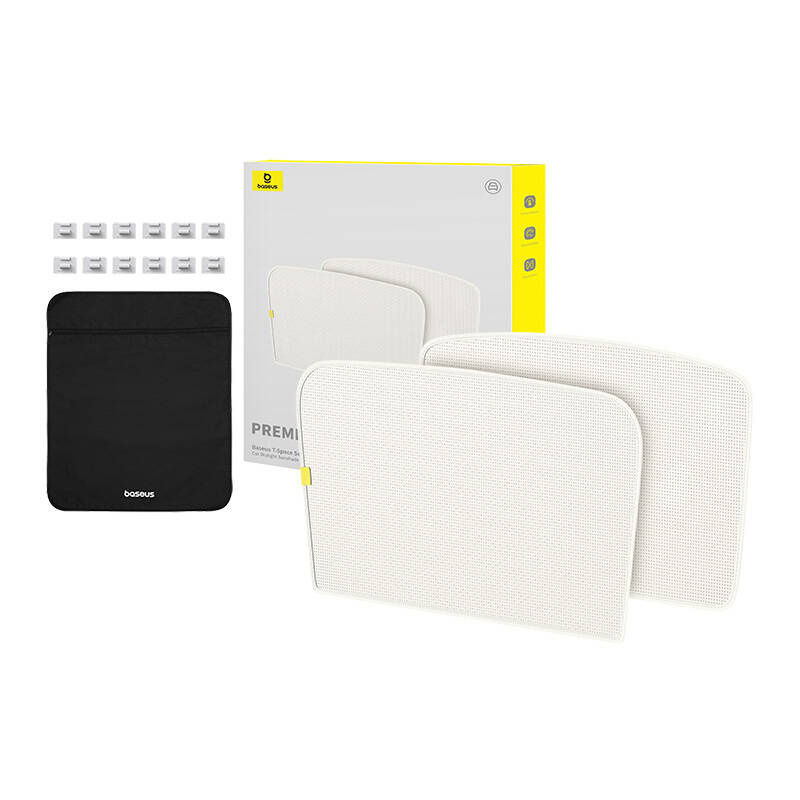 Miniatură: Car Skylight Sunshade Double Layer Version Baseus T-Space pentru Tesla Model 3