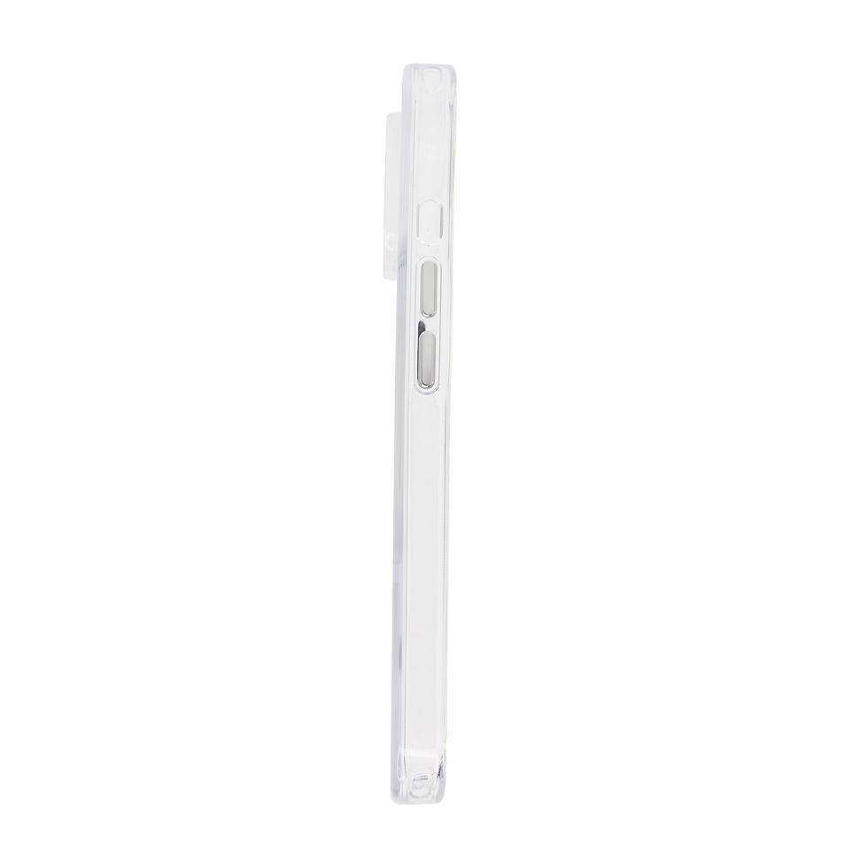 Miniatură: Husa clear Dviced MagSafe pentru iPhone 15, albă