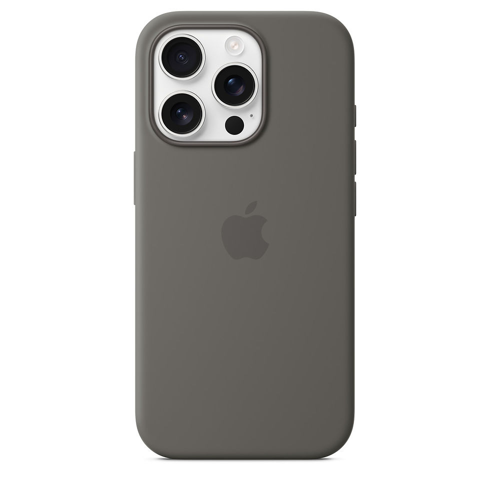 Indexkép: Capac Silicone Apple iPhone 16 Pro cu MagSafe - Stone Gray