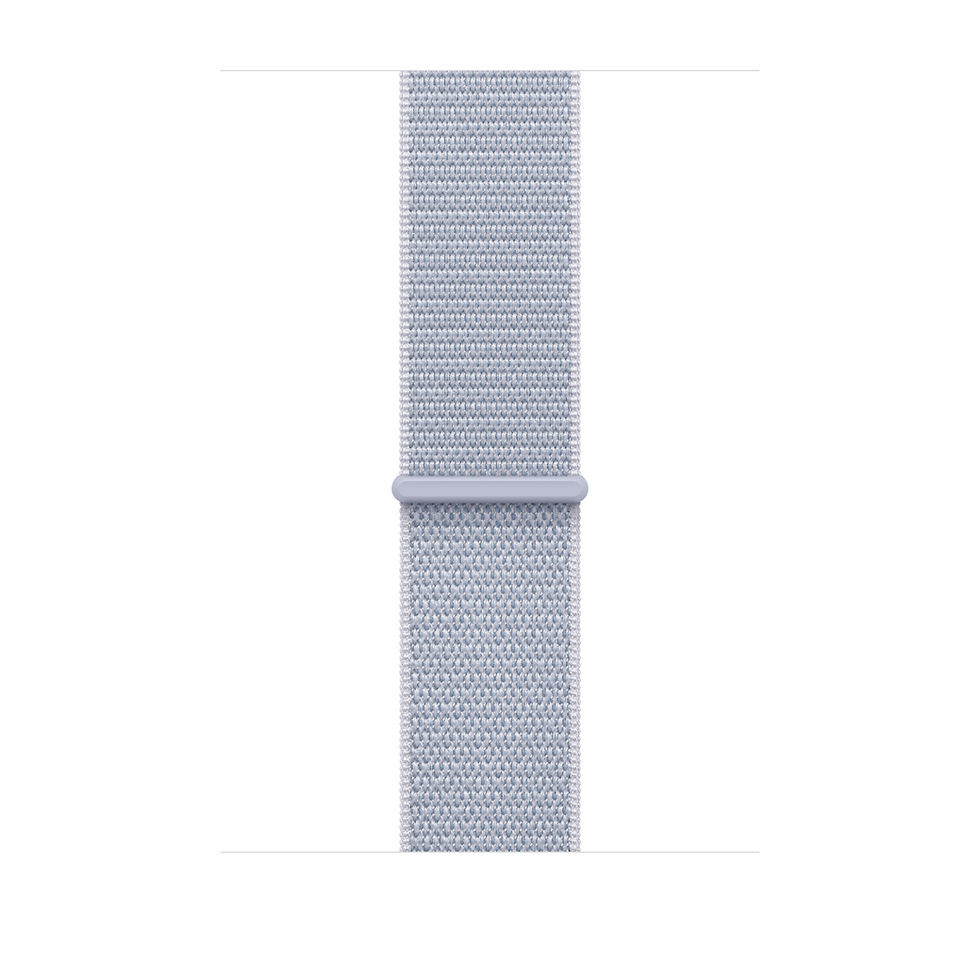 Miniatură: Ceas Apple Watch SE2 GPS 44mm Silver cu Brățară Blue Cloud