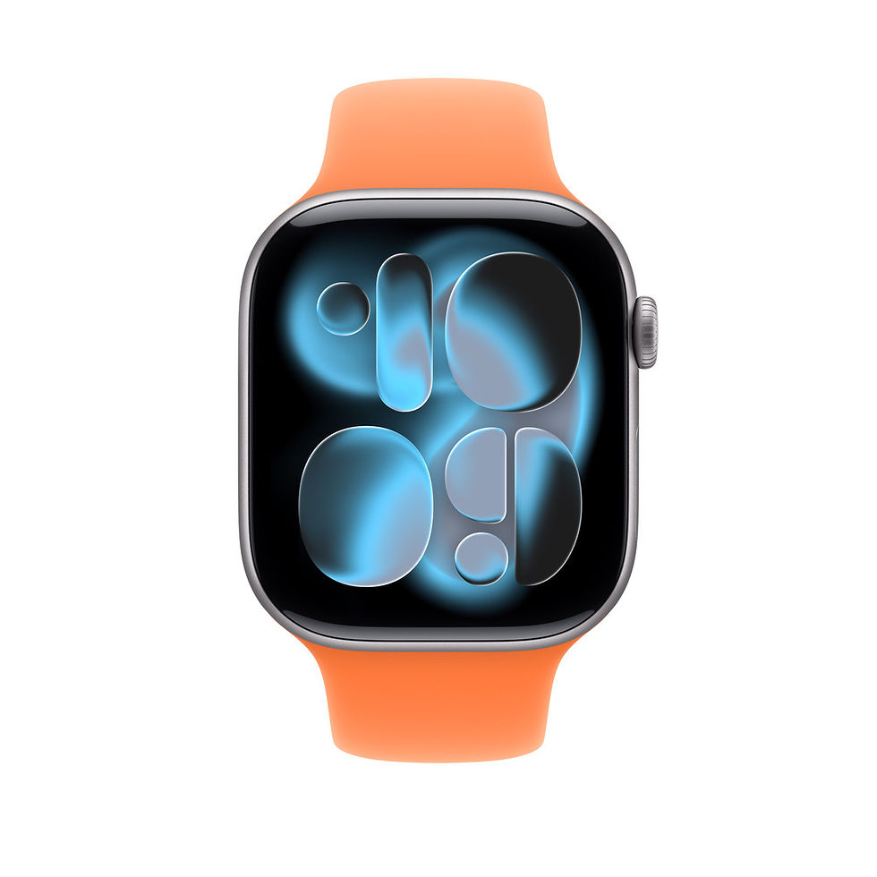 Miniatură: Curea Apple Watch 46mm Sport Band, Clementine, M/L