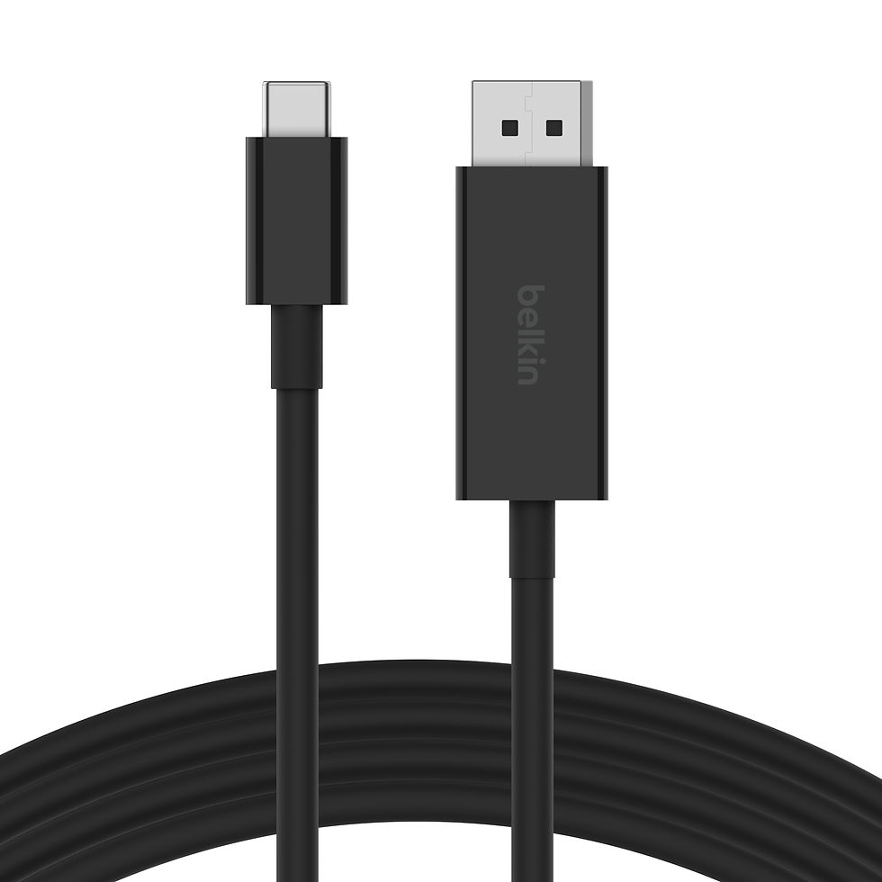 Miniatură: Cablu Belkin USB-C la DisplayPort 1.4, 2m, 8K@60Hz