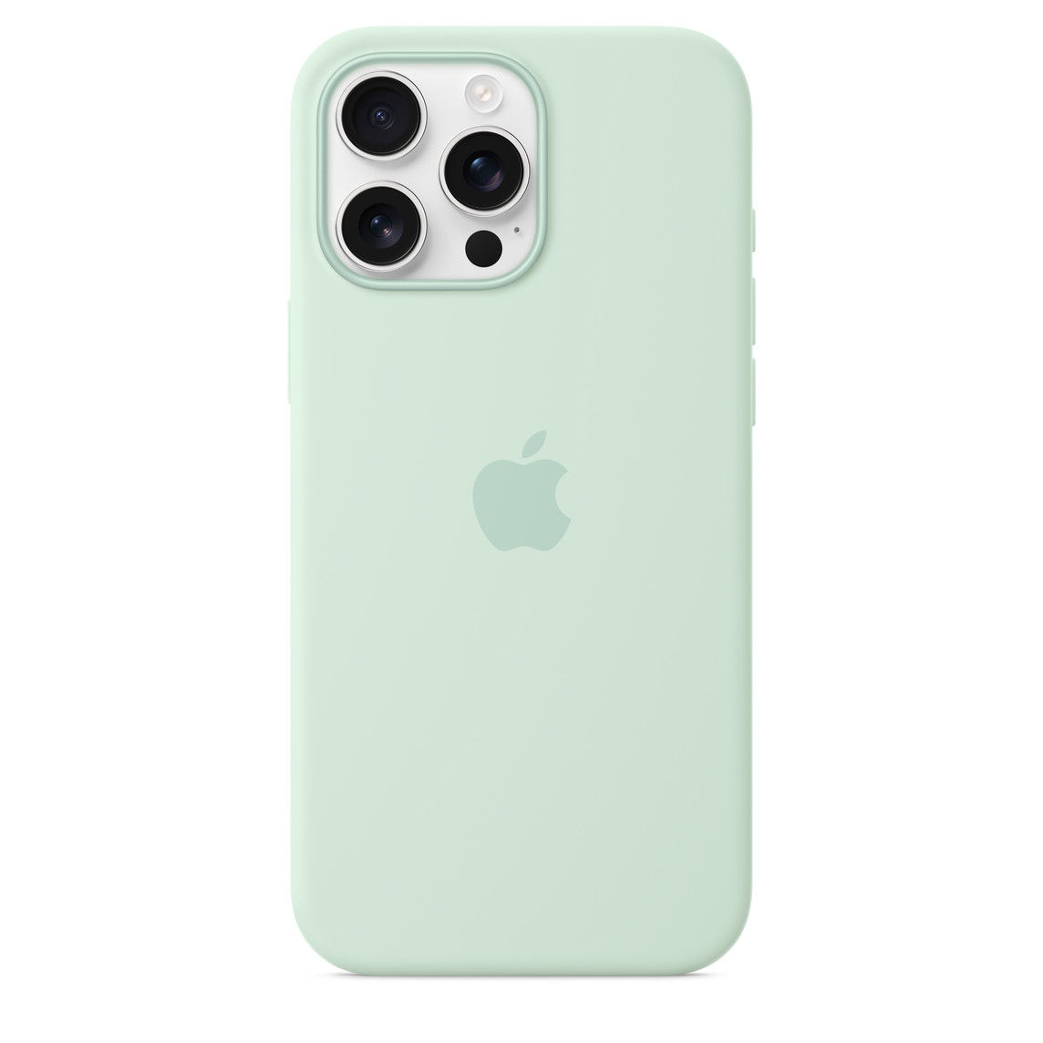 Carcasă de Silicon Apple iPhone 16 Pro Max MagSafe Aquamarine