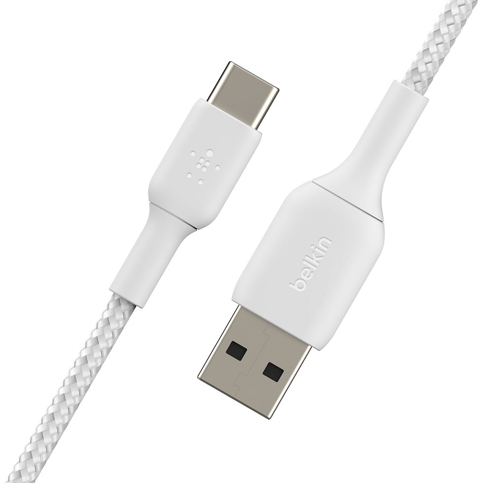 Indexkép: Cablu Belkin BOOST CHARGE USB-A la USB-C, 2m, alb