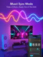 Indexkép: Govee H61A0 RGBIC Neon LED Szalag, Intelligens, Zene Szinkronizálás, Wifi, 3m
