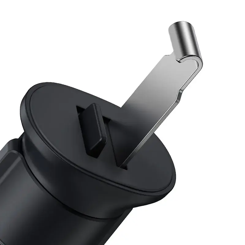 Indexkép: Suport auto Baseus Metal Age II Gravitational pentru grila de ventilație (negru)