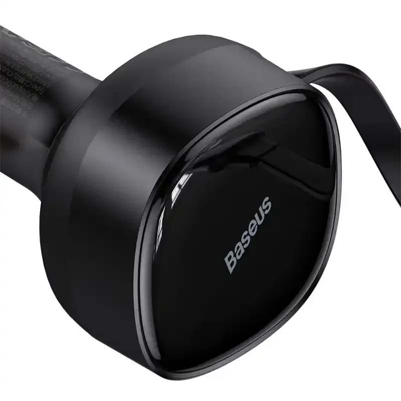 Miniatură: Încărcător auto Baseus Enjoyment cu cablu USB-C, 33W (negru)