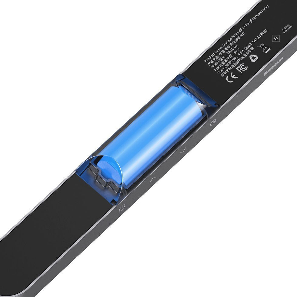 Indexkép: Lampă Baseus Magnetic Stepless, cu panou tactil (gri)