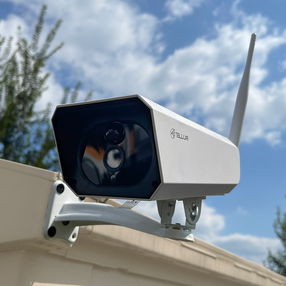 Indexkép: Tellur Solar WIFI kamera, 1080P, PIR, fehér