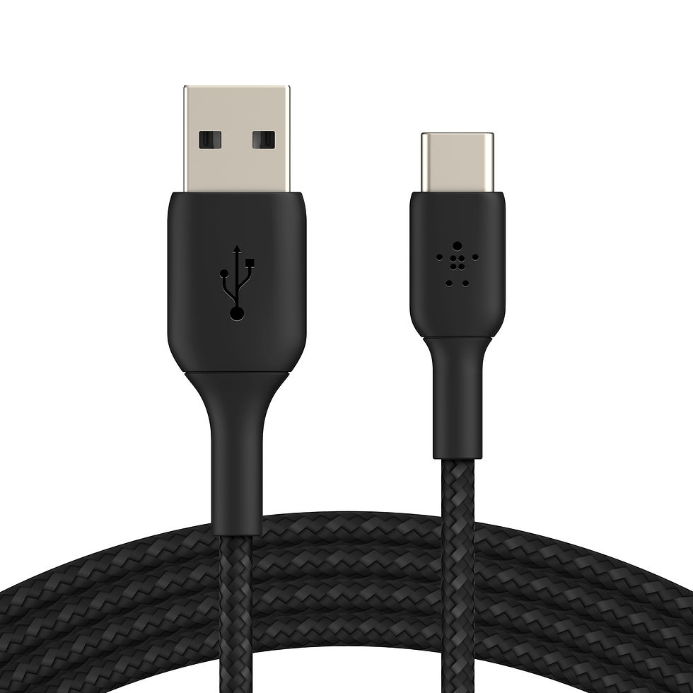 Indexkép: Cablu Belkin BOOST CHARGE USB-A la USB-C, 3 metri, Negru