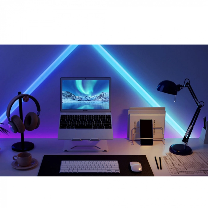 Miniatură: Set 6 bare LED Govee Glide Wall Light RGBIC H6062, Sincronizare Muzica, Wifi