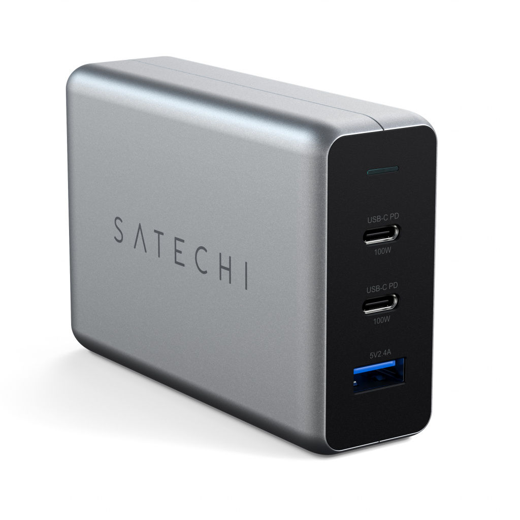 Încărcător Satechi USB-C PD Compact GAN 100W pentru dispozitive