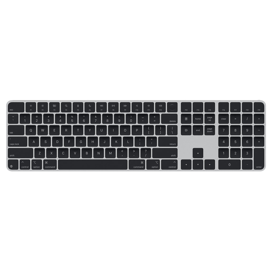 Tastatură Apple Magic Keyboard (2024) cu Touch ID și Tasta Numerică