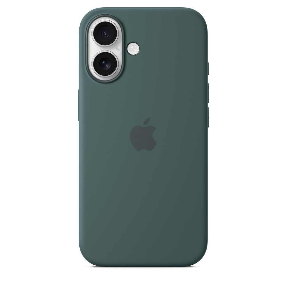 Miniatură: Carcasa Apple iPhone 16 Silicone cu MagSafe - Verde Lac