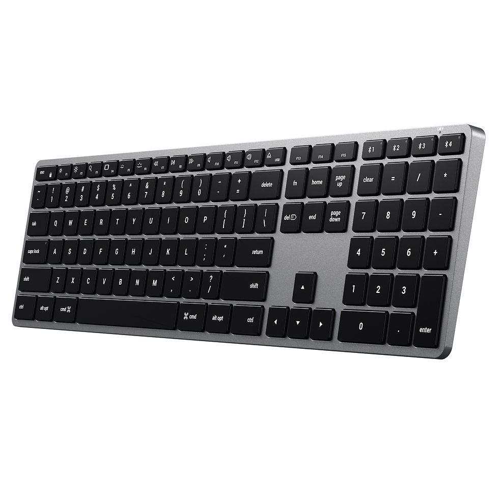 Indexkép: Tastatură Wireless Bluetooth Satechi Slim X3 cu Iluminare