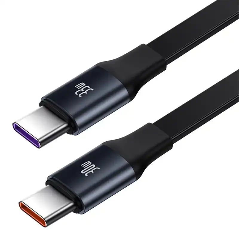 Miniatură: Încărcător auto Baseus Enjoyment cu cablu USB-C, 33W (negru)
