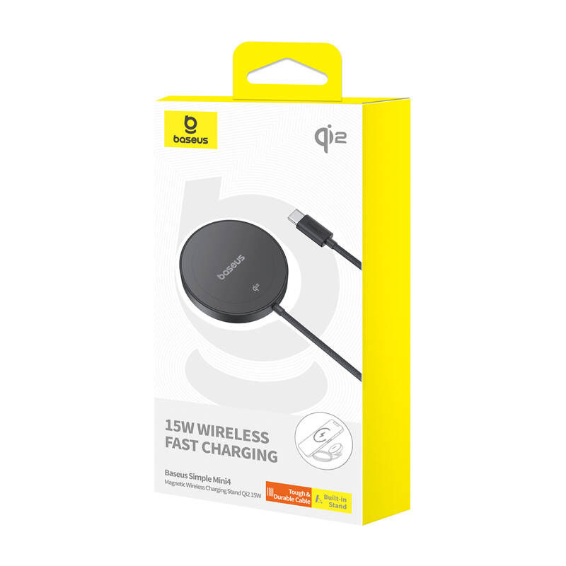 Indexkép: Baseus Simple Mini4 15W Suport de încărcare (negru)