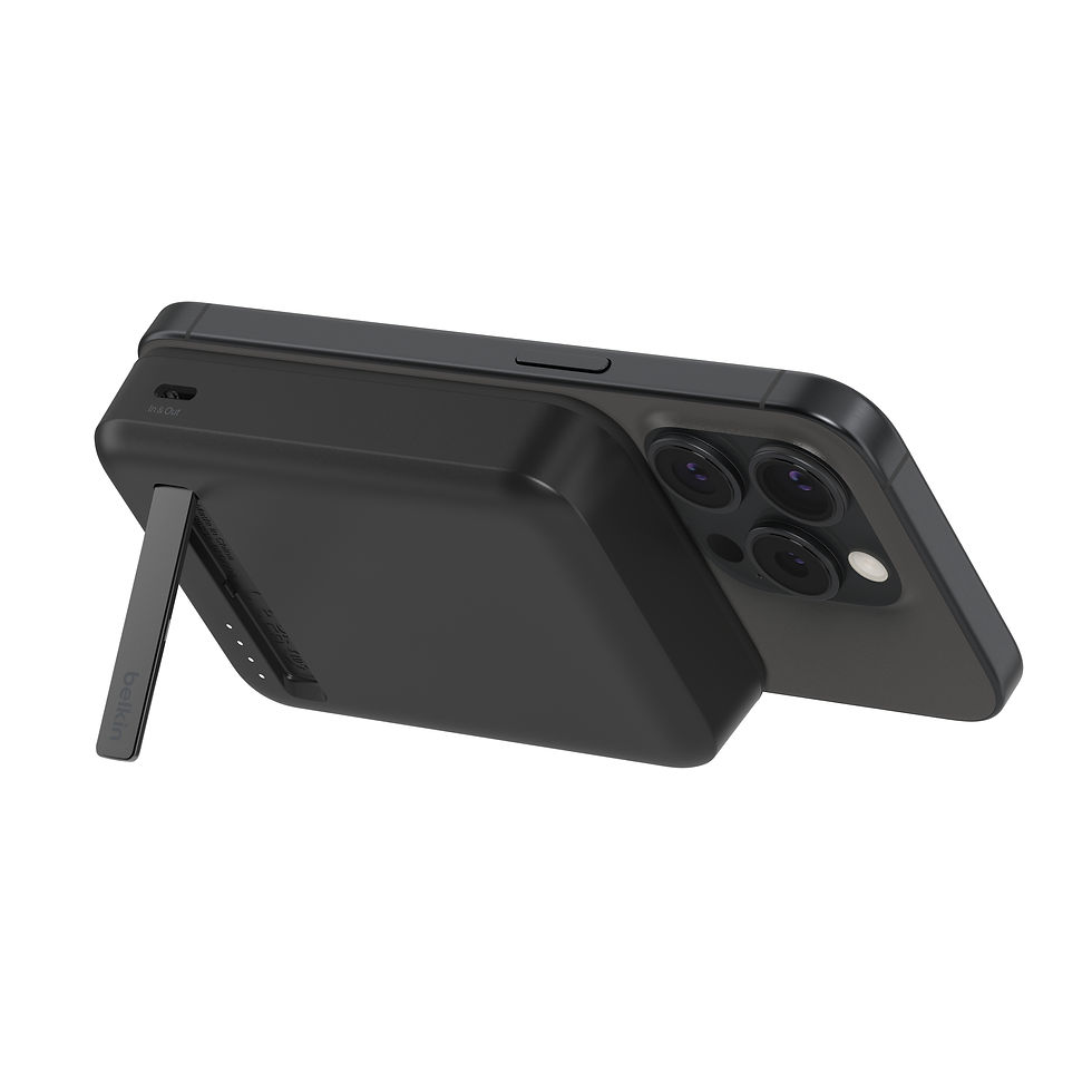 Indexkép: Powerbank Belkin 10k Qi2 Compatibil cu MagSafe, Kickstand Inclus