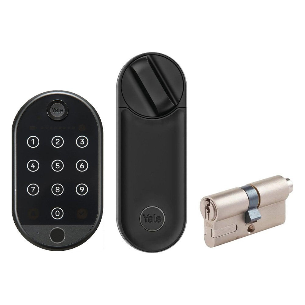 Πακέτο Yale Linus Smart Lock L2 – Μαύρο + Smart Keypad 2 με Δακτυλικό Αποτύπωμα