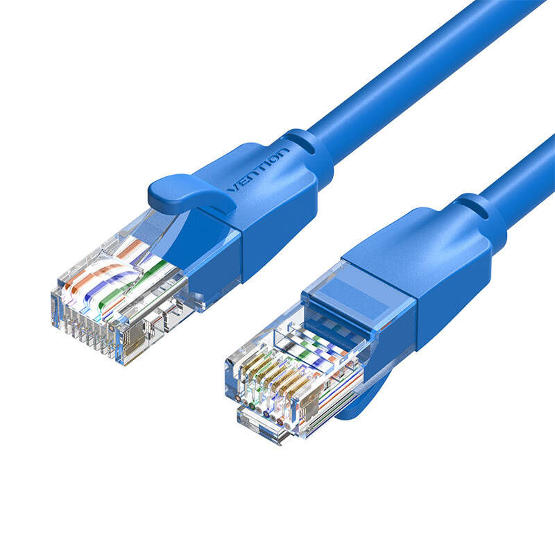 Indexkép: Cablu de rețea UTP CAT6 Vention IBELG RJ45 Ethernet 1000Mbps 1.5m Albastru