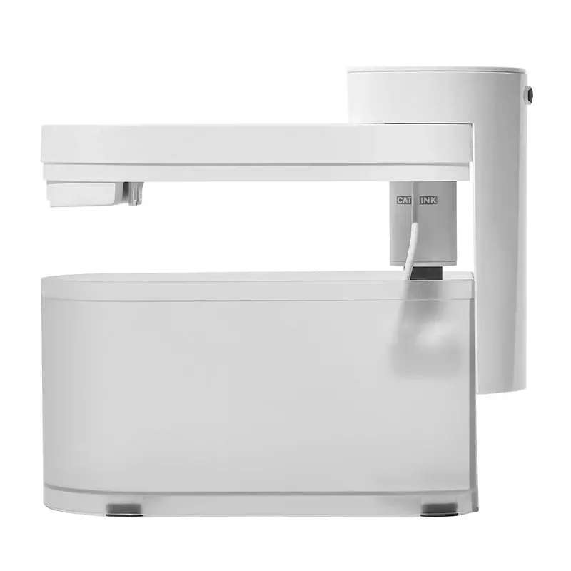 Miniatură: Fântână/dozator inteligent pentru câini și pisici Catlink Pure 3 (alb)