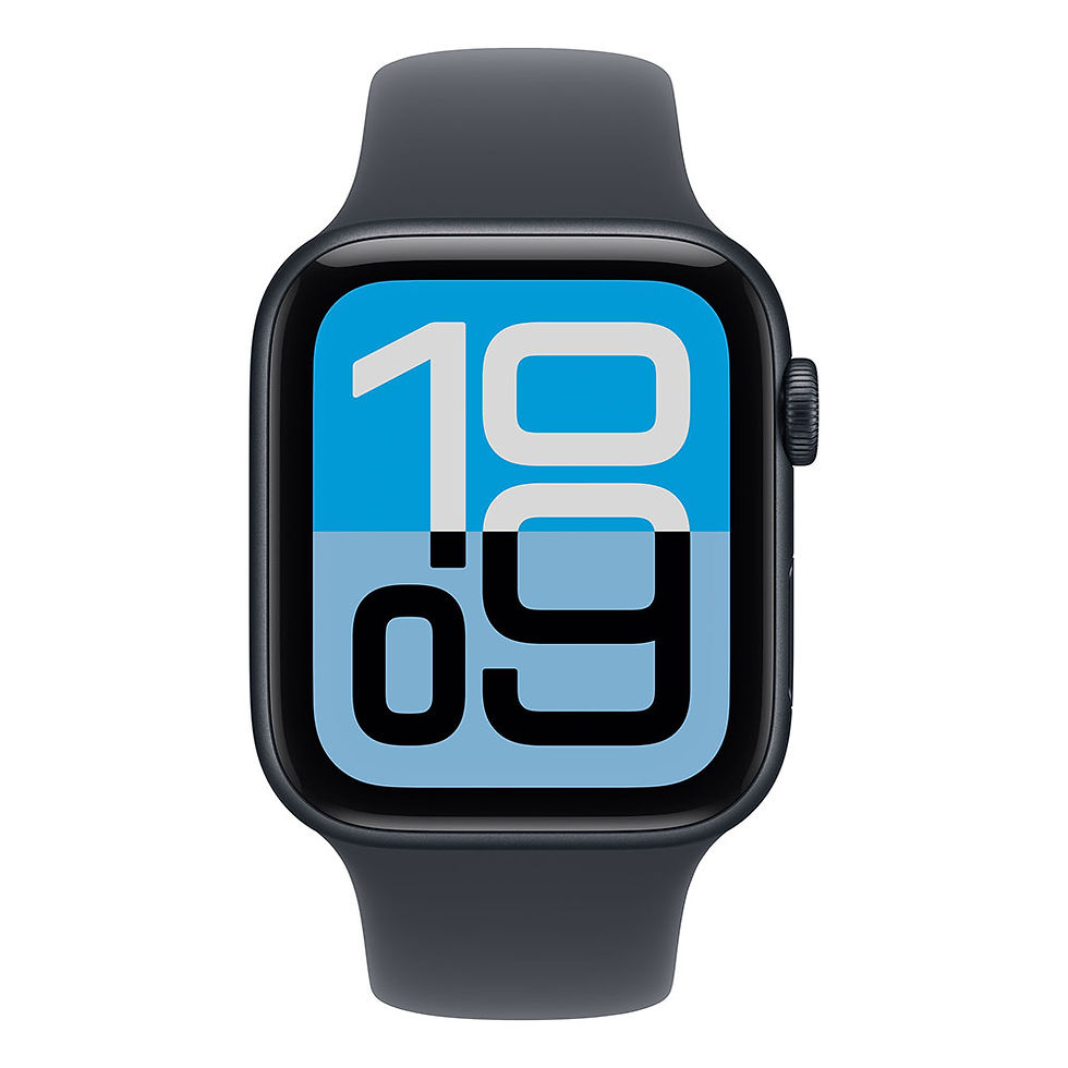 Miniatură: Apple Watch SE 3 GPS 44mm aluminiu Midnight, Sport Band Midnight M/L