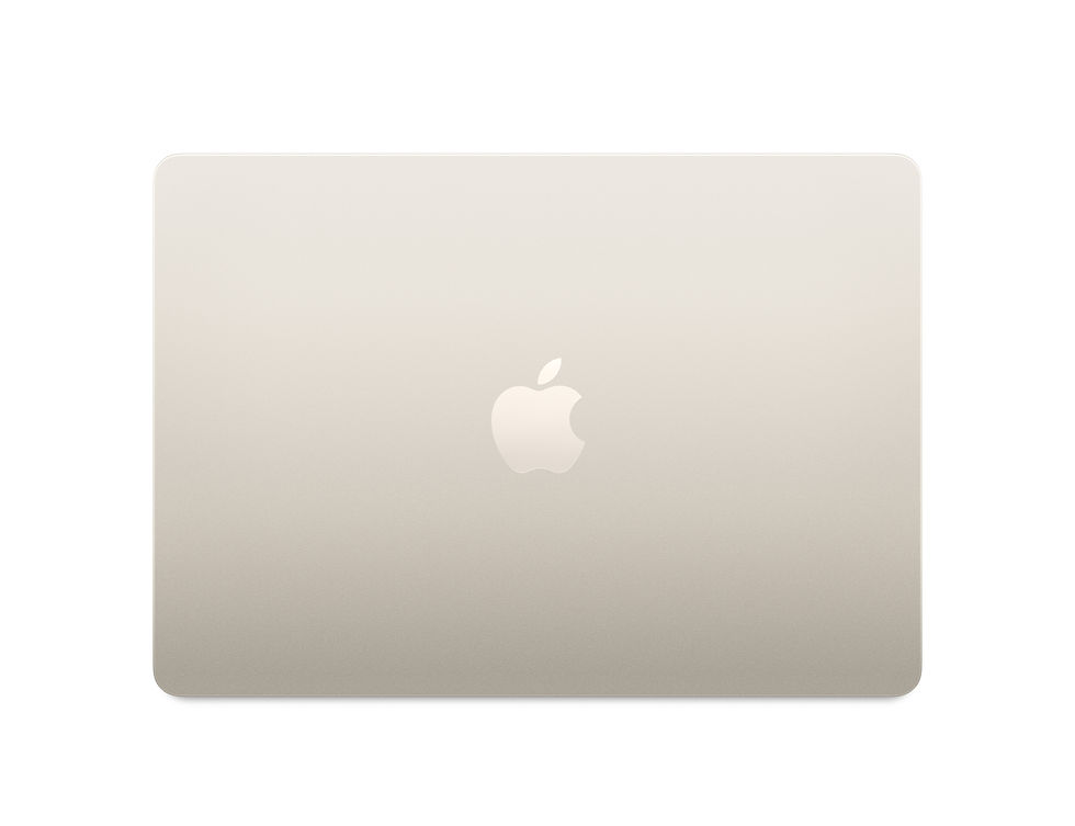 Miniatură: MacBook Air 13.6" Starlight cu Chip M4 - 16GB, 512GB SSD