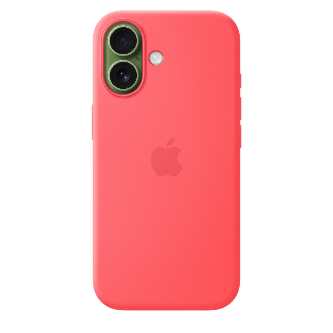 Husă din silicon Apple pentru iPhone 17 cu MagSafe, Bright Guava