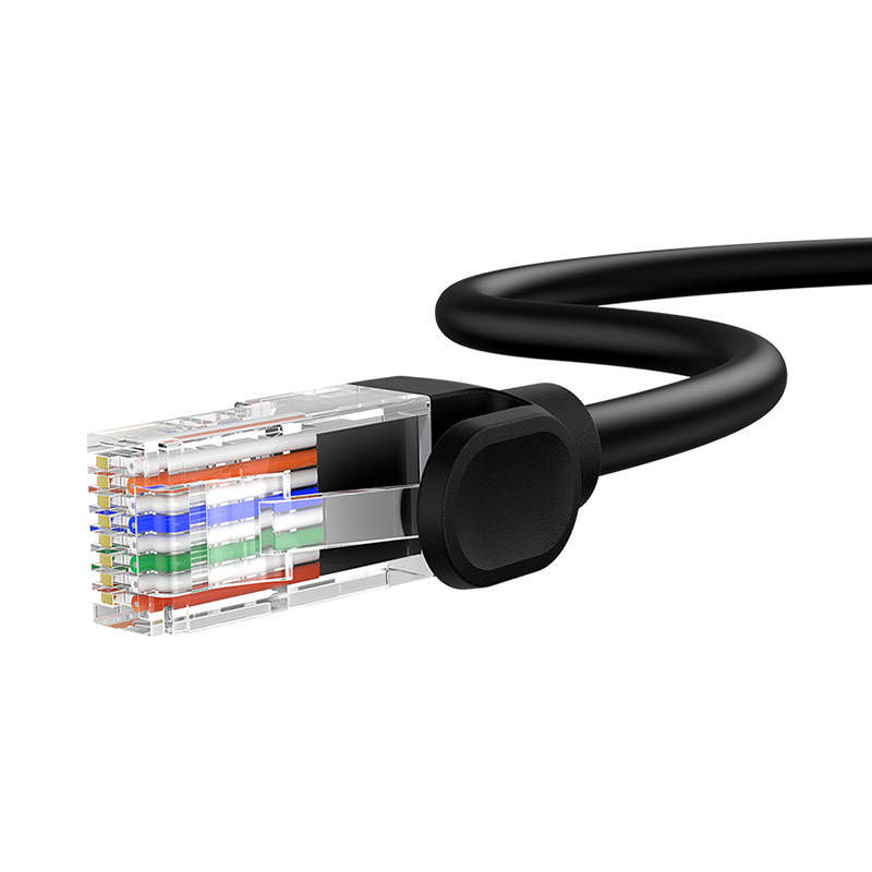 Indexkép: Cablu de rețea Baseus Ethernet CAT5, 1,5 m (negru)